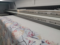 Impresora de sublimación de alta velocidad de 1 Paso 2,2 m con trazador de sublimación de Impresión textil de 16 cabezales