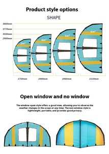 Nuevo en Stock Nylon Water Surfing Wing Hand-held Kite sup Tabla de surf inflable Sea Extreme Sports Supplies CE Certified - Product Image 3