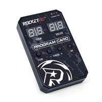 ROCKET-RC Brushless ESC 130A Sensored Electronic Speed Controller 6V/5A BEC avec ventilateur de refroidissement pour 1/10 RV Car 380/390/540 Motor