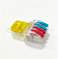 Connecteur de raccordement rapide LT-T24 en cuivre isolé de type T 32A 450V pour ligne de branche multi-canaux pour l'éclairage