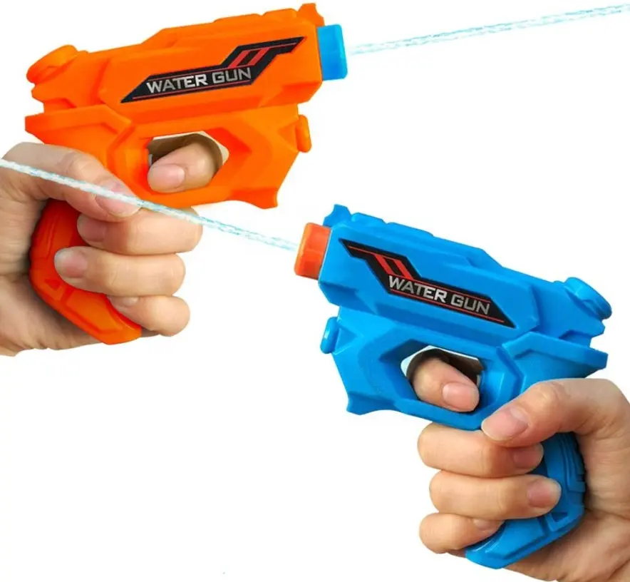 Heiß verkaufter Sommer Große Gatling Kapazität kleine Wasser pistole für Kinder Hochdruck-Spritzwasser-Spielzeug pistole