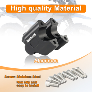 Waximoto - Abrazadera de Manillar para <span class=keywords><strong>Royal</strong></span> <span class=keywords><strong>Enfield</strong></span> Himalayan 450 2024, Elevador de Manillar de Repuesto, Aluminio - Product Image 4