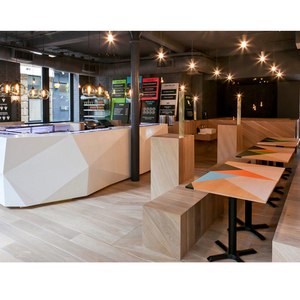 Custom Design di Alta Qualità Acrilico Solido Superficie <span class=keywords><strong>Bar</strong></span> Mobili Da Salotto per Ristoranti Led Logo <span class=keywords><strong>Bar</strong></span> Contatore - Product Image 4