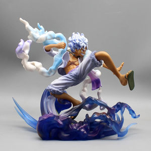 Nika Luffy Sun God <span class=keywords><strong>Combat</strong></span> Pose Manga Collection <span class=keywords><strong>Figurine</strong></span> modèle poupée PVC Anime Figure Statues jouets pour enfants 21CM Gk Gear 5 - Product Image 2