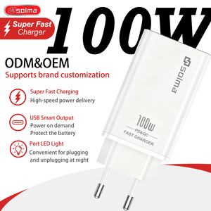 Cargador de Batería de 100W con Carga Rápida USB-C para iPhone, Samsung, OnePlus y Teléfonos Apple - Product Image 1