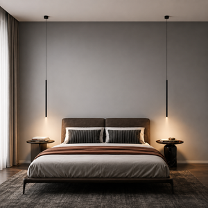 Jink Bond โคมไฟระย้า LED อัจฉริยะ, โคมไฟข้างเตียงปรับได้ L80กว่าด้าย - Product Image 5
