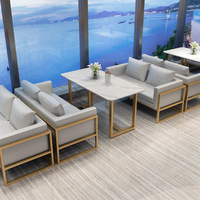 Offre Spéciale : Ensemble de Mobilier Moderne Noir pour Restaurant, Café, Hôtel, Bar à Café – Banquettes, Tables et Chaises, Canapés