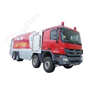 Automezzo antincendio usato per conversione in officina mobile, Automezzo antincendio HOWO Sinotruk da 10000L per stazione dei pompieri comunale - Product Image 4