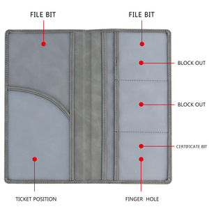 Porte-documents d'immatriculation de <span class=keywords><strong>voiture</strong></span> en cuir et porte-documents d'assurance Accessoires de <span class=keywords><strong>voiture</strong></span> Articles de cadeau - Product Image 5