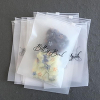 Sac en plastique PE PVC emballage personnalisé imprimé t-shirt vêtements emballage curseur sacs à fermeture éclair
