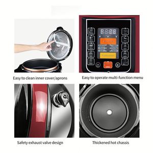 Autocuiseur Électrique Multifonction 16-en-1 Numérique 5L/6L, Vente Chaude - Product Image 5