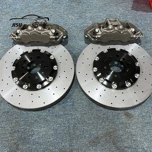 Étriers de frein forgés à 6 pistons avec kit de disques en carbone-céramique à fibres longues pour <span class=keywords><strong>Golf</strong></span> GTI EVO6 EVO10 <span class=keywords><strong>GOLF</strong></span> <span class=keywords><strong>R</strong></span> 18/19 pouces - Product Image 1