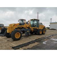China 220hp Motoniveladora con motor Shangchai con Ripper trasero Gr2153