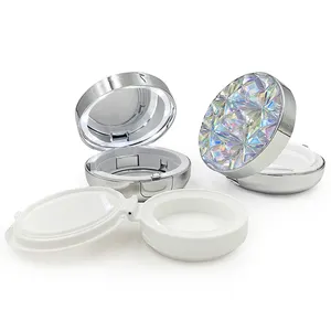 15g with light belt air cushion box, diamond top piece compact container bbcc cream buffer container box