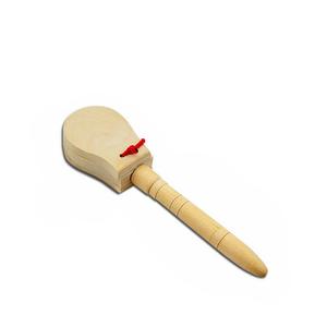 Instrument de percussion OEM d'usine Castagnette en bois espagnole avec poignée pour enfants - Product Image 2