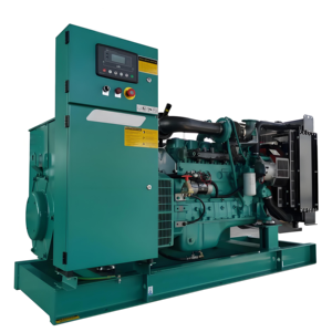 Alternateur de type ouvert 80Kw/100Kva démarrage automatique 50/60hz 12V tension nominale 480V 5kw 1500 tr/min ATS carburant Diesel <span class=keywords><strong>radiateur</strong></span> en cuivre sortie cc - Product Image 2