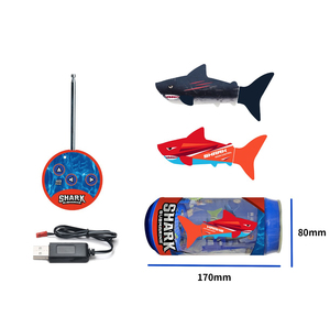 Mini juguetes de tiburón ballena con Control remoto Dwi Dowellin, buceo e impermeable <span class=keywords><strong>RC</strong></span> simulación eléctrica tiburón barco juguetes para niños regalos - Product Image 6