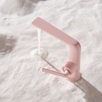 Robinet de lavabo intelligent chaud et froid de luxe en laiton de conception européenne de couleur rose, mitigeur de lavabo de salle de bain