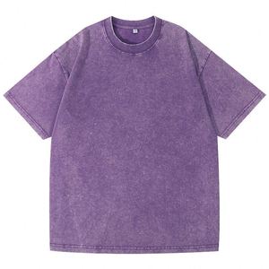 Camiseta de Hombre de Alta Calidad, 100% Algodón, 230g, Prelavada con Ácido, para Sublimación - Product Image 1