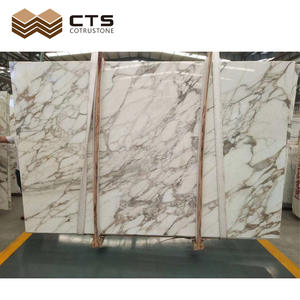 Plaques calacita en marbre doré, comptoir en pierre personnalisé, vente en gros, pièces - Product Image 3