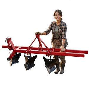 Charrue à 4 ridges à attache trois points pour tracteur, cultivateur de sillons et de fossés pour l'agriculture maraîchère - Product Image 2