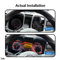 Layar Instrumen Digital LCD untuk Chevrolet Camaro 2010-2015, Dashboard Virtual Cockpit, Speedometer dengan CarPlay