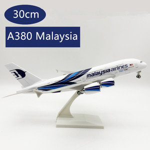 Modelos de Aviones de Resina de 30 cm, Regalo Corporativo al Por Mayor, Modelo A380 de <span class=keywords><strong>Asiana</strong></span> Airlines, Modelos de Aviones de Escritorio en Venta - Product Image 6