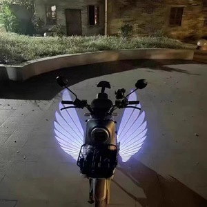 Luz Decorativa LED de Proyección para Chasis de Motocicleta <span class=keywords><strong>IDUN</strong></span> MT-AW, con Diseño de Alas de Ángel y Proyección Láser - Product Image 4