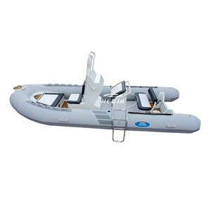 Barco inflable de 16 pies, barco de pesca semirígido, soldado de aluminio, deporte, 5 <span class=keywords><strong>metros</strong></span> - Product Image 5