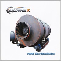 Secador Rotatorio de Tres Cilindros DURNEX |   Solución de Secado de Alta Eficiencia para Arena, Escoria y Materiales Minerales