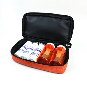 Portable Small Home Nurse Case Emergency Medicine Storage Bag EVA Case Medical First Aid Bag Emergency Kit