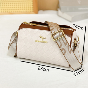 Bolso bandolera de lujo de alta calidad de diseñador famoso para mujer, bolsos de hombro tipo bandolera de estilo Vintage, patrón a cuadros, verano elegante - Product Image 4
