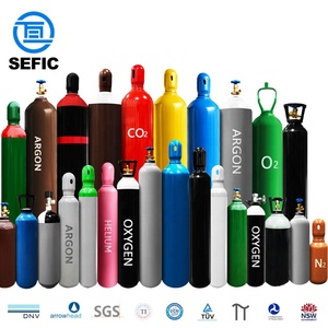 Bombola di <span class=keywords><strong>Gas</strong></span> in Acciaio Senza Saldatura di Alta Qualità, Standard ISO9809-3, 40L, per Ossigeno, Azoto, Argon, Elio, CO2 e Tutti i Tipi di <span class=keywords><strong>Gas</strong></span> - Product Image 3