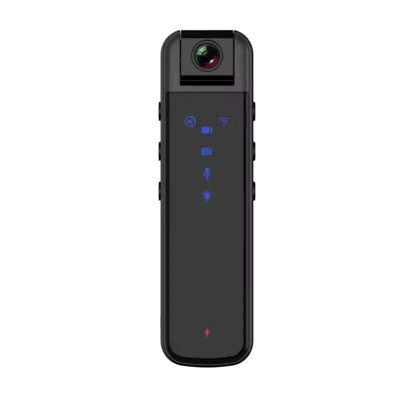 Câmera corporal WIFI de alta qualidade com detecção de movimento e vídeo de 256G para fotografia e visão noturna
