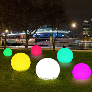 Pe Plastic Oplaadbare Waterdichte Batterij Operated Zonne-energie Opladen Outdoor Strand Event <span class=keywords><strong>Garden</strong></span> Led Bal Bol Steen Licht <span class=keywords><strong>Lamp</strong></span> - Product Image 2