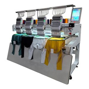 Shangcheng 4-Head Computerized Embroidery Machine 500x800mm Industrial Home Use Sewing Equipment - Product Image 2