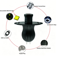 Source de lumière LED E90 E91 LCI authentique CREE, adaptée aux phares de la série 3, feux de jour