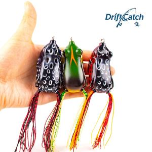Мягкая приманка DriftCatch 6.5см 15.6г из ПВХ, имитация лягушки, 6 цветов, в индивидуальной упаковке, плавающая, для поверхностной ловли, для пресноводной рыбалки на басса и щуку - Product Image 3