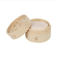 Usine personnalisée nouvelle boulette de riz écologique dim sum mini panier vapeur bambou