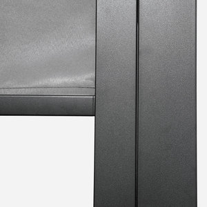 عريشة ألمنيوم خارجية 3*4 متر حديقة مظلة مظلة متينة لسقف حبال مسحوق مبطن بإطار معدني - Product Image 4