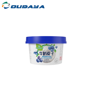 Gobelets à dessert personnalisables en PP à paroi simple, 210 ml, 12,1 g, qualité alimentaire, certifiés HACCP, IML, inviolables, sans odeur, avec couvercle OUDAYA - Product Image 3