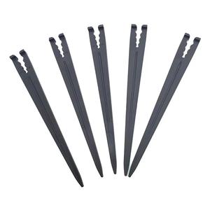 Support d'irrigation de jardin de type C, noir, ABS, système d'irrigation goutte à goutte, tige de fixation, tige d'insertion pour micro-asperseur, pour tuyau d'irrigation - Product Image 1