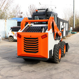 中国最受欢迎的轮式滑移装载机，可提供不同负载能力，液压举升式滑移装载机，带附件 - Product Image 3