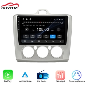 Radio para Auto Rhythm de 9 Pulgadas con Mirror Link, Reproductor USB, Radio FM, Control por Voz y Navegación para Ford Focus Exi MT 2 3 MK2 MK3 2004-2011 - Product Image 1