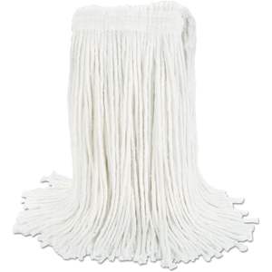 Panier pliable en plastique blanc, tête de balai serpillère rectangulaire à extrémités coupées pour le nettoyage (12/carton) - Product Image 4