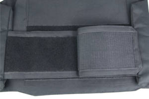 سترة تكتيكية سوداء للرجال متوفرة في المخزون سترة تكتيكية حاملة للأطباق في الهواء الطلق من المستودع في الولايات المتحدة - Product Image 4