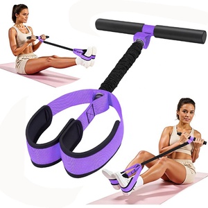 Bandas de Resistencia con Pedales y Asas, Dispositivo de Pedales para Ejercicios de Abdominales, Equipo de Fitness para Entrenamiento de Cuerpo Completo - Product Image 6