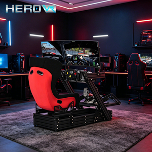 <span class=keywords><strong>Simulador</strong></span> de Conducción de <span class=keywords><strong>F1</strong></span> Inmersivo HEROVR, Máquina de Arcade con Asiento de Carreras <span class=keywords><strong>Real</strong></span> y Estructura Metálica para Uso en Interiores/Exteriores en Centros Comerciales - Product Image 4