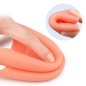 Cubierta del dedo del pie Funda protectora del dedo del pie Cojín Ultra suave Tapas delanteras del pie Puntera de gel para zapato de baile de <span class=keywords><strong>ballet</strong></span> - Product Image 2
