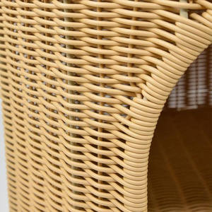Casa de mascotas de Torre pequeña de lujo del fabricante de Vietnam cesta de ratán natural y hecha a mano para perros y gatos al por mayor - Product Image 5